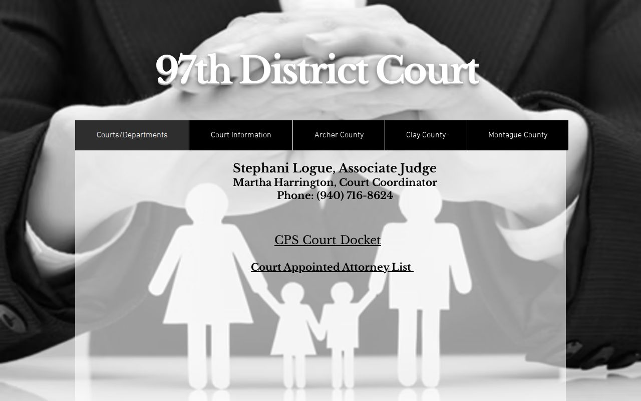 Montague County civil court docket child protection contact